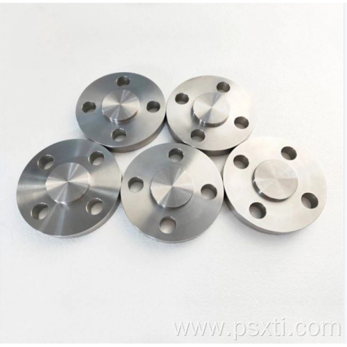Sandblasting Titanium Blind Flange